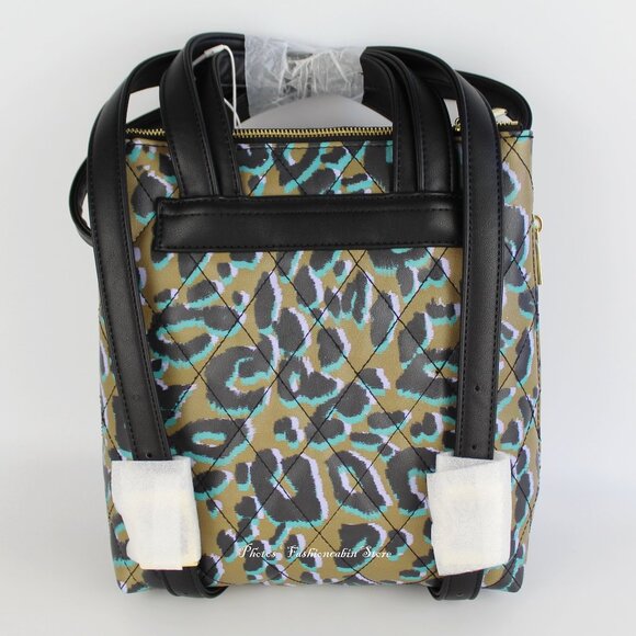 NWT Ted Baker Quiltoe Leopard Quilted Backpack Bag, Streetwear and Travel main image 8